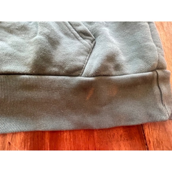 Adidas Originals Trefoil Hoodie Mens Small Forest Green Pullover Sweatshirt - Picture 6 of 6